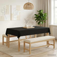 Vidaxl tafelkleed rechthoekig donkergrijs 110 x 160 cm