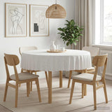 Vidaxl tafelkleed rond wit ø 160 cm
