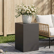 Vidaxl plantenstandaard zwart 40 x 40 x 60 cm staal