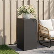 Vidaxl plantenstandaard zwart 40 x 40 x 80 cm staal