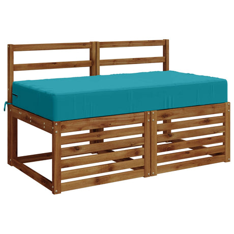 Vidaxl zitkussen soest 100% polyester turquoise 120 x 80 x 15 cm