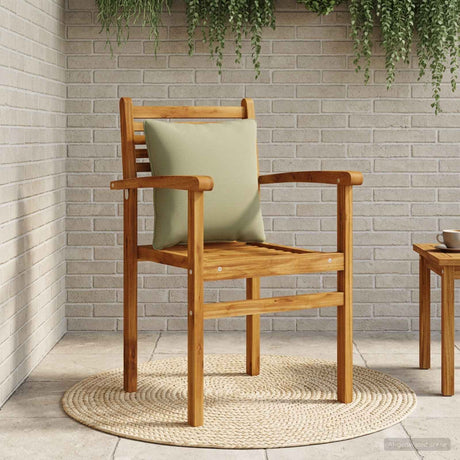 Vidaxl rugkussen putten 100% polyester olijfgroen 40 x 40 x 15 cm