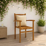 Vidaxl 4-delige rugkussens putten 4 pcs 100% polyester beige