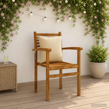Vidaxl 4-delige rugkussens putten 4 pcs 100% polyester beige