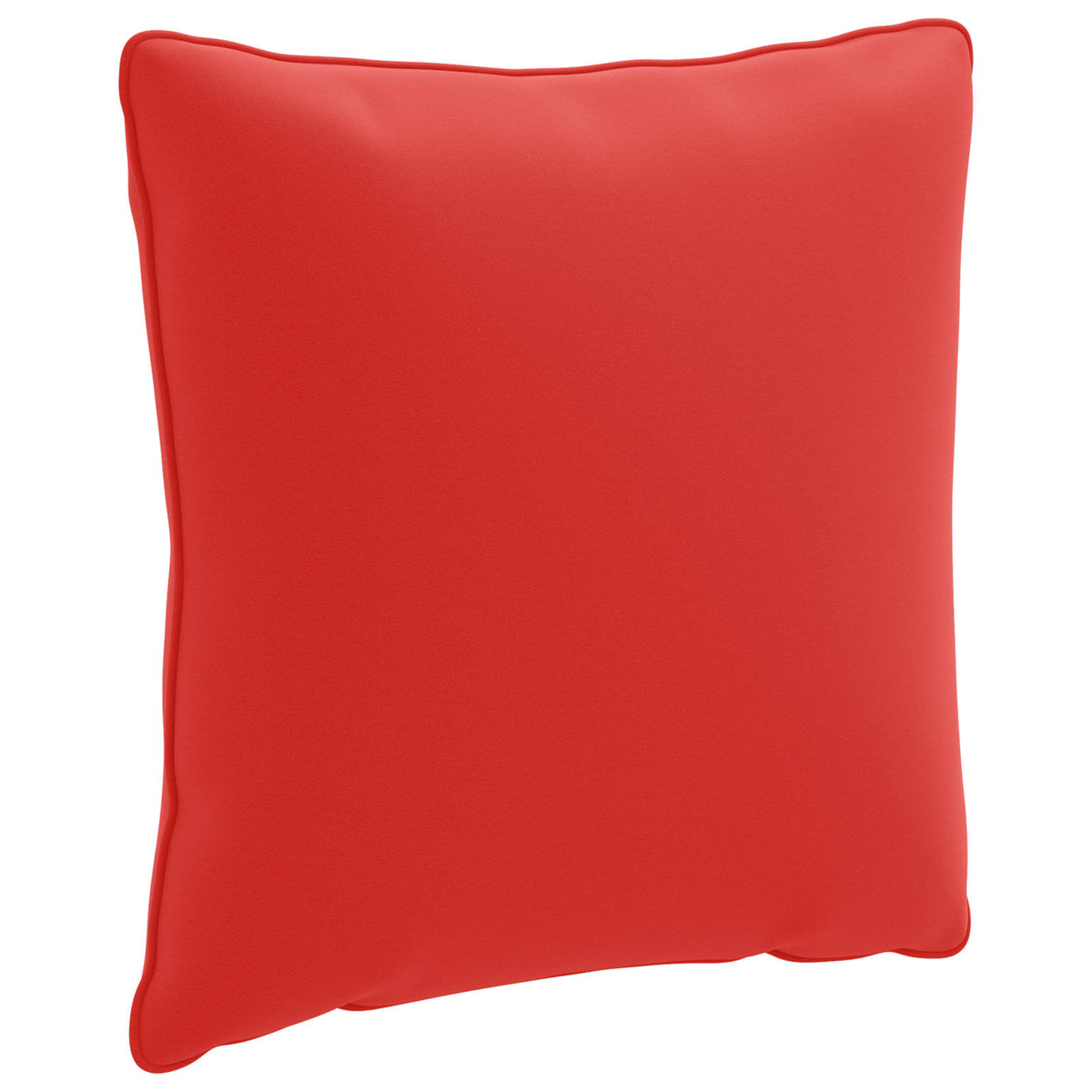 Vidaxl 1-delig rugkussen putten 100% polyester rood 40 x 40 x 15 cm