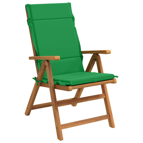 Vidaxl 2-delige hoogrug kussen gemert 2 pcs 100% polyester groen