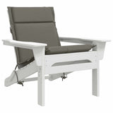 Vidaxl 2-delige hoogrug kussen gemert 2 pcs 100% polyester grijs
