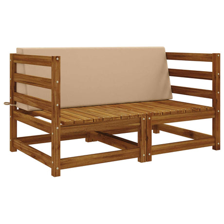Vidaxl rugkussen soest 100% polyester zand 120 x 20 x 40 cm