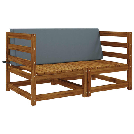 Vidaxl rugkussen soest 100% polyester blauw 120 x 20 x 40 cm