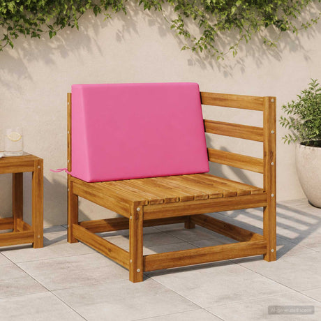 Vidaxl rugkussen soest 100% polyester roze 60 x 20 x 40 cm