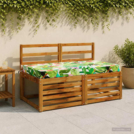Vidaxl zitkussen soest 100% polyester meerkleurig 120 x 80 x 10 cm