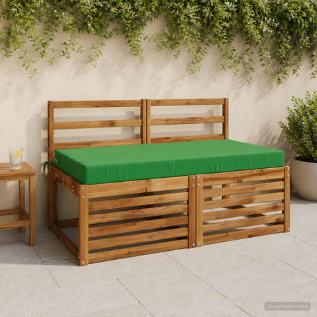 Vidaxl zitkussen soest 100% polyester groen 120 x 80 x 10 cm