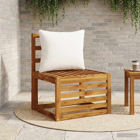 Vidaxl rugkussen putten 100% polyester wit 50 x 40 x 15 cm