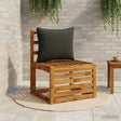 Vidaxl 1-delig rugkussen putten 100% polyester zwart 50 x 40 x 15 cm