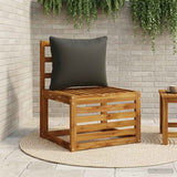 Vidaxl 1-delig rugkussen putten 100% polyester zwart 50 x 40 x 15 cm