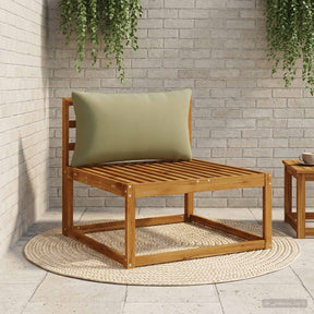 Vidaxl rugkussen putten 100% polyester olijfgroen 70 x 40 x 15 cm