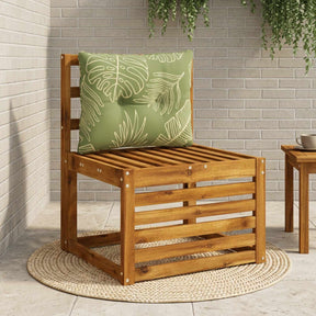 Vidaxl rugkussen putten 100% polyester bladontwerp 50 x 40 x 10 cm