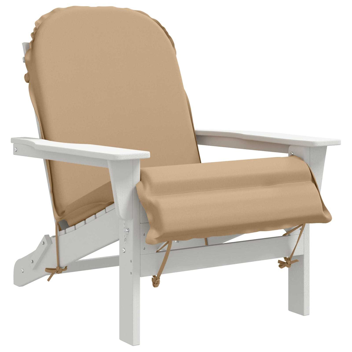 Vidaxl zon loungerkussen gemert 100% polyester zand 55 x 135 x 6 cm