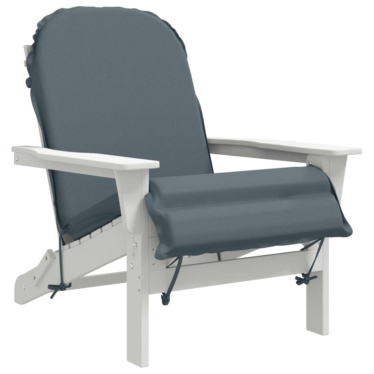 Vidaxl zon loungerkussen gemert 100% polyester blauw 55 x 135 x 6 cm