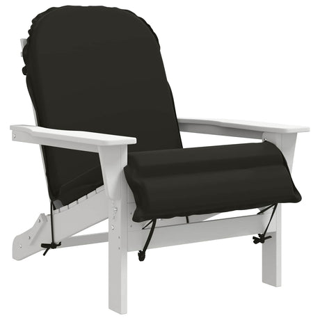 Vidaxl zon loungerkussen gemert 100% polyester zwart 55 x 135 x 6 cm