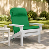 Vidaxl zon loungerkussen 100% polyester groen 55 x 124 x 5 cm