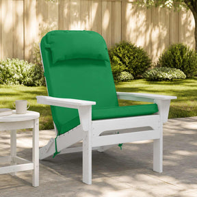 Vidaxl zon loungerkussen 100% polyester groen 55 x 124 x 5 cm