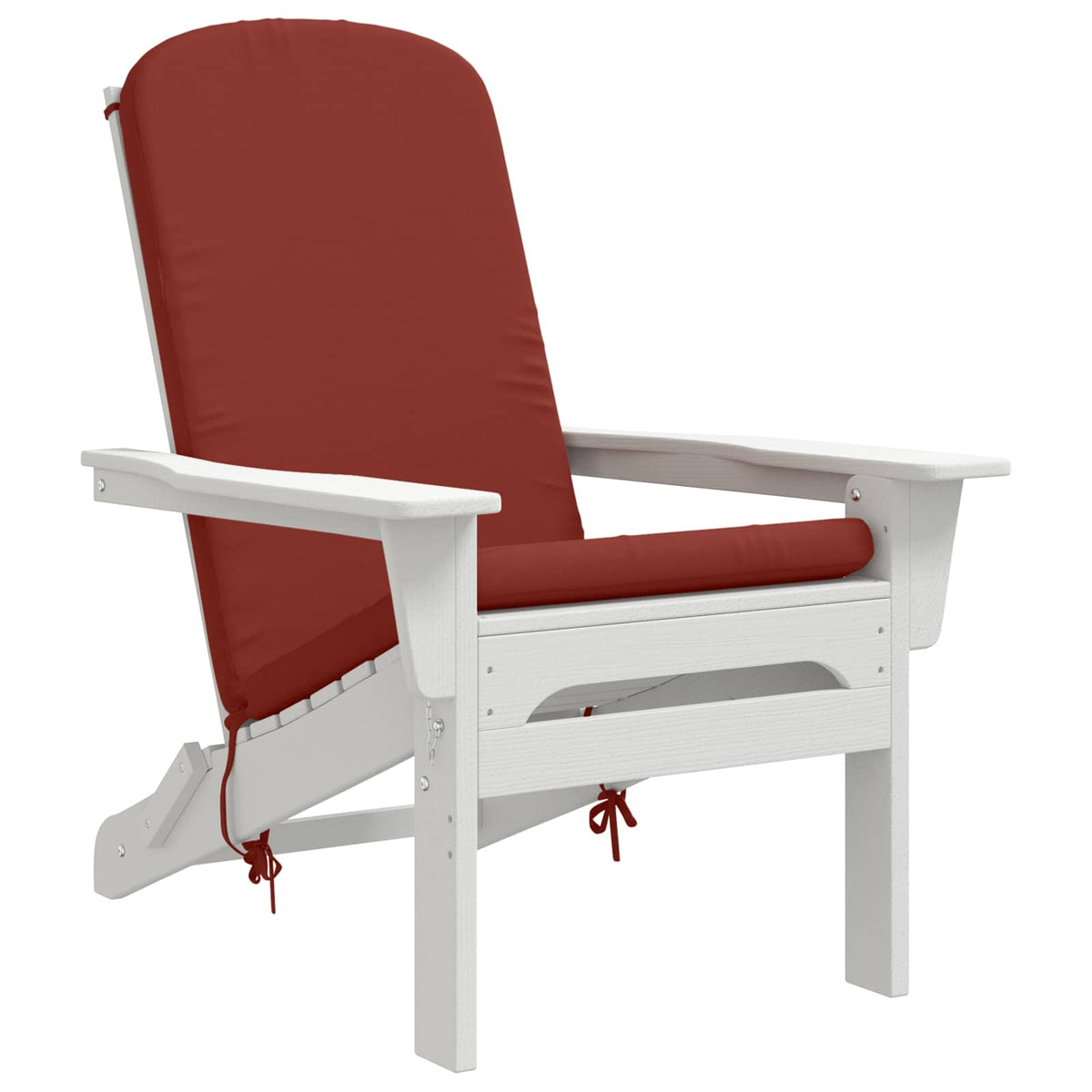Vidaxl adirondack stoelkussen gemert 100% polyester rood