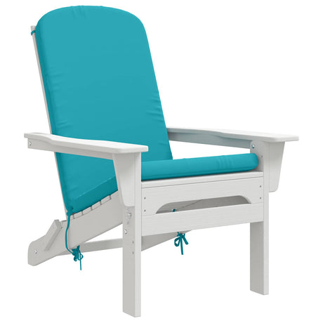 Vidaxl adirondack stoelkussen gemert 100% polyester turquoise