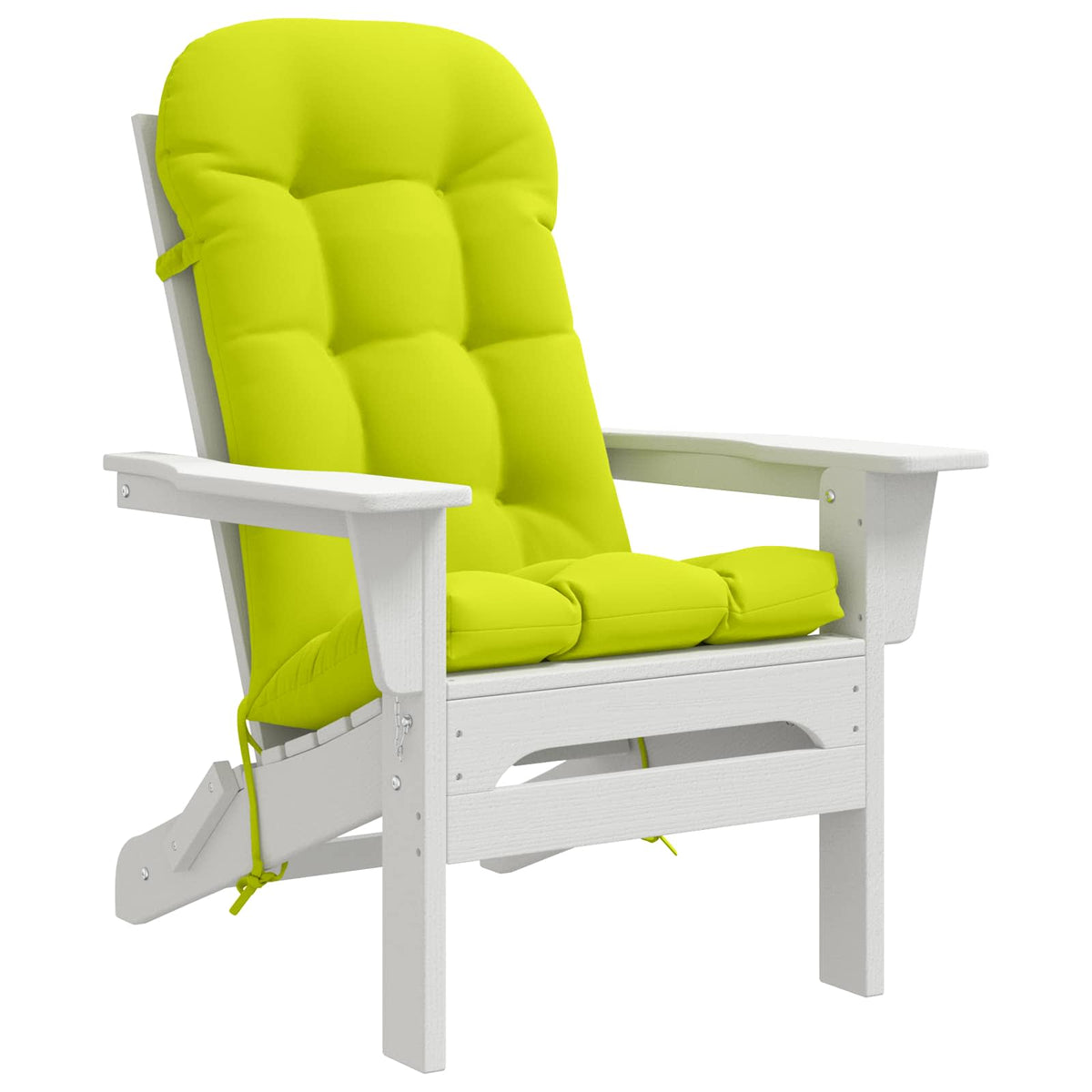 Vidaxl zon loungerkussen putten 100% polyester helder groen