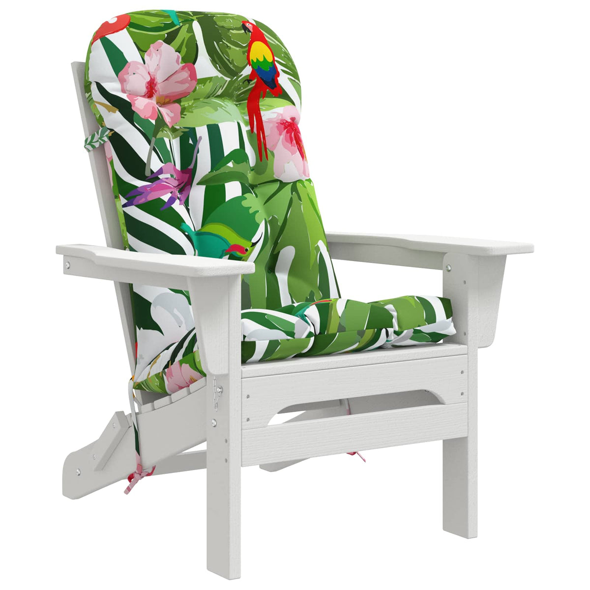 Vidaxl zon loungerkussen putten 100% polyester meerkleurig