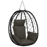Vidaxl adirondack kussen putten 100% polyester antraciet