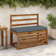 Vidaxl bankkussen soest 100% polyester blauw 60 x 40 x 5 cm
