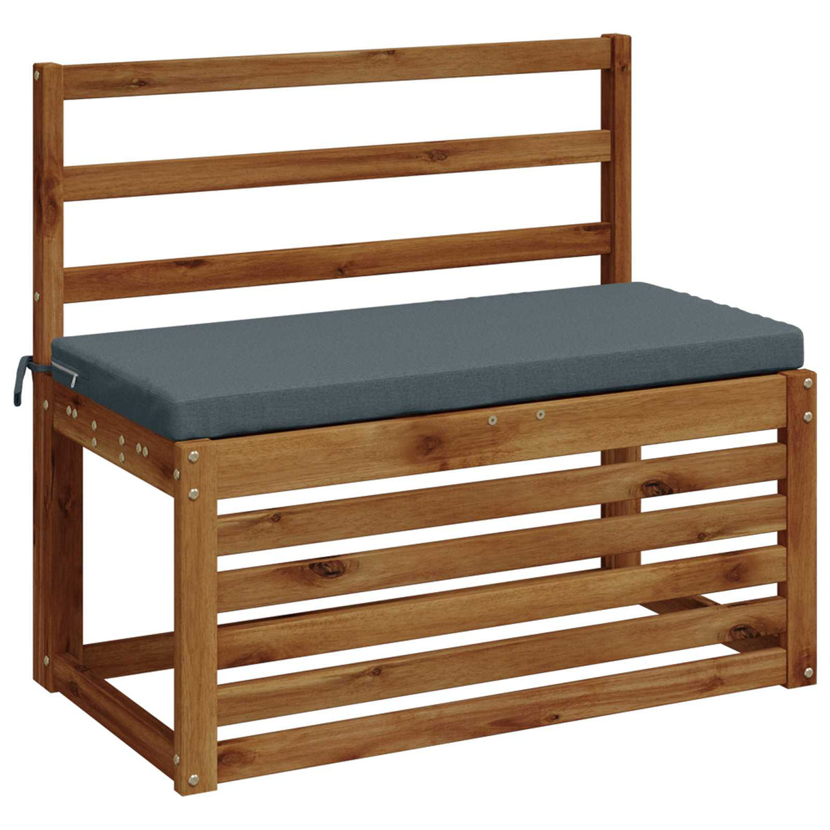 Vidaxl bankkussen soest 100% polyester blauw 60 x 40 x 5 cm