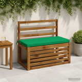 Vidaxl bankkussen soest 100% polyester groen 60 x 40 x 5 cm