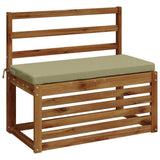 Vidaxl 2-delige bankkussens soest 100% polyester lichtgroen