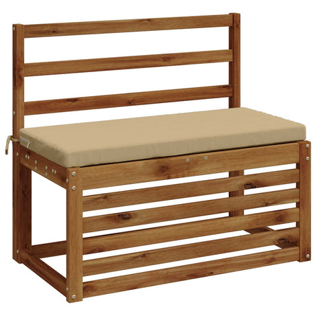 Vidaxl 2-delige bankkussens soest 2 st 100% polyester beige