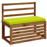 Vidaxl bankkussen soest 100% polyester helder groen 80 x 40 x 5 cm