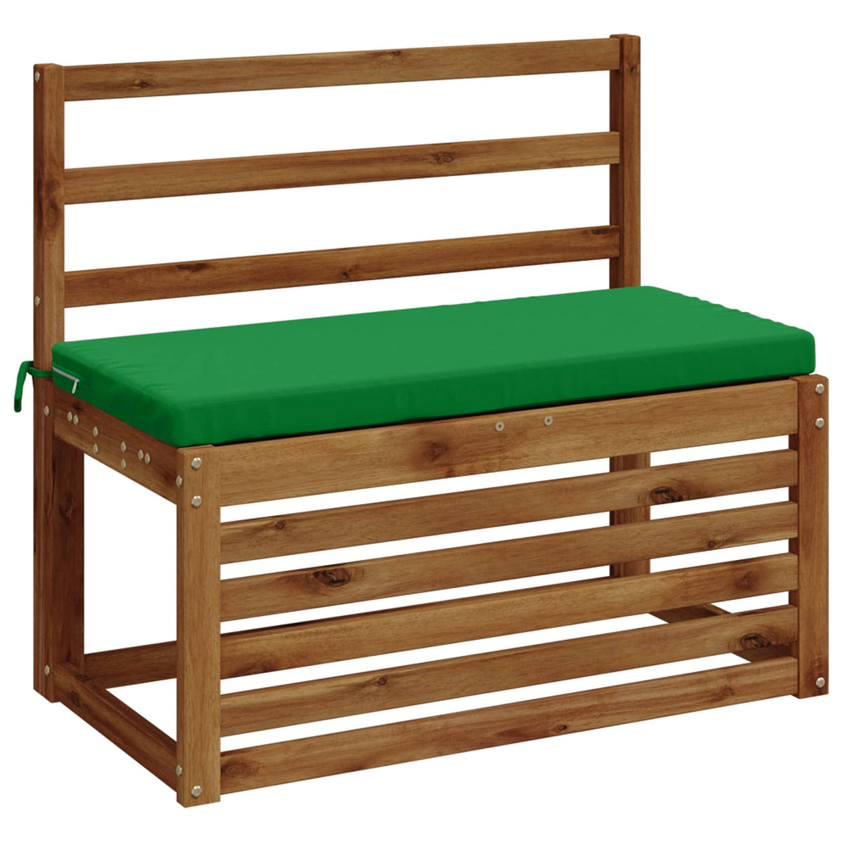 Vidaxl bankkussen soest 100% polyester groen 80 x 40 x 5 cm