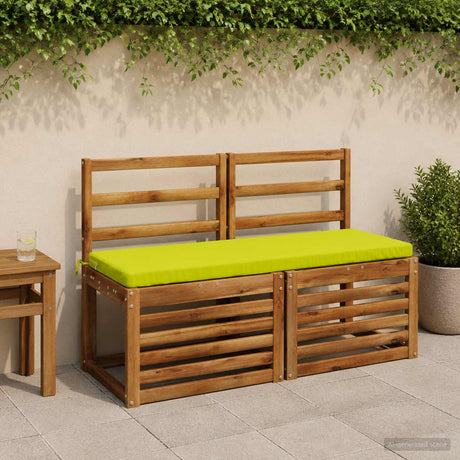 Vidaxl bankkussen soest 100% polyester helder groen 100 x 40 x 5 cm