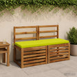Vidaxl 2-delige bankkussens soest 100% polyester helder groen