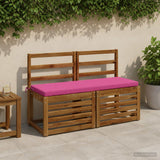 Vidaxl bankkussen soest 100% polyester roze 100 x 40 x 5 cm