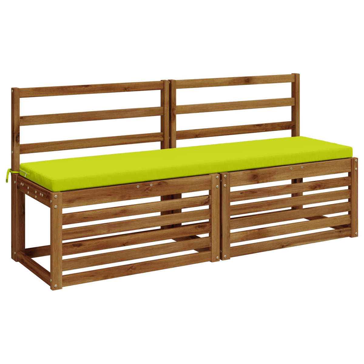 Vidaxl bankkussen soest 100% polyester helder groen 140 x 40 x 5 cm