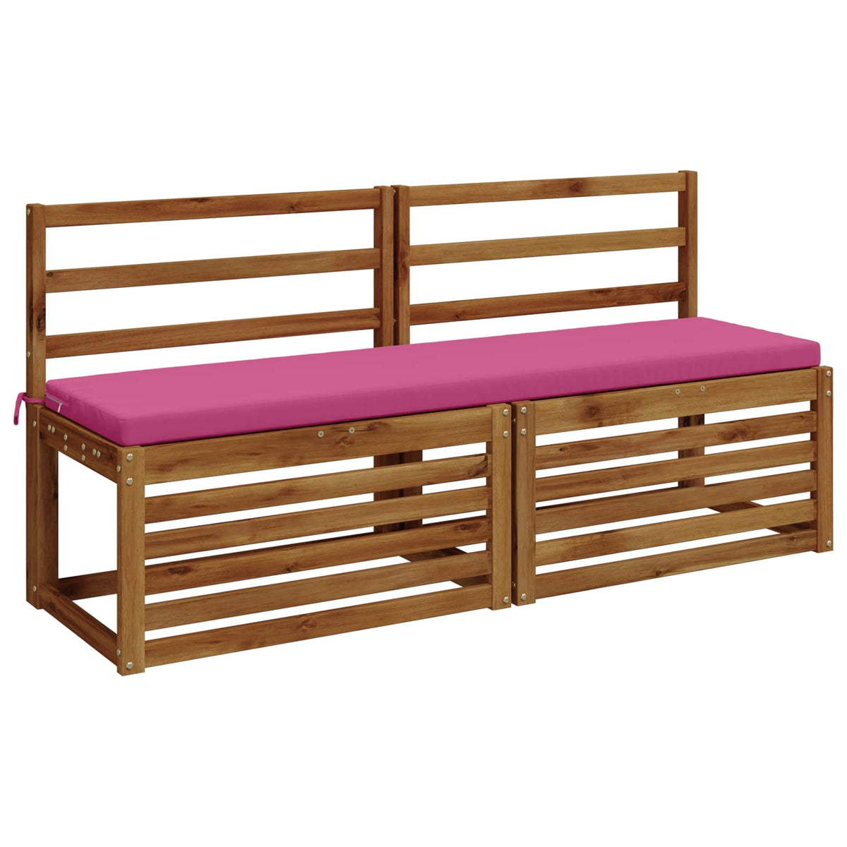 Vidaxl bankkussen soest 100% polyester roze 160 x 40 x 5 cm