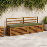 Vidaxl bankkussen soest 100% polyester olijfgroen 170 x 40 x 5 cm