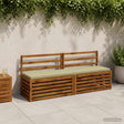 Vidaxl bankkussen soest 100% polyester lichtgroen 170 x 40 x 5 cm
