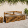 Vidaxl bankkussen soest 100% polyester taupe 170 x 40 x 5 cm