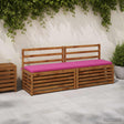 Vidaxl 2-delige bankkussens soest 2 st 100% polyester roze