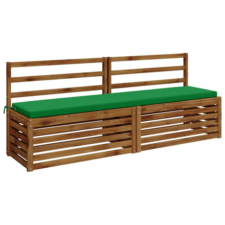 Vidaxl bankkussen soest 100% polyester groen 200 x 40 x 5 cm