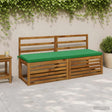 Vidaxl bankkussen soest 100% polyester groen 140 x 50 x 5 cm