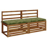 Vidaxl bankkussen soest 100% polyester bladontwerp 140 x 50 x 5 cm